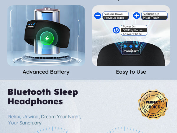 WAVO – Headband Bluetooth pentru Muzică